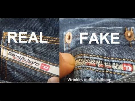diesel adidas jeans fake